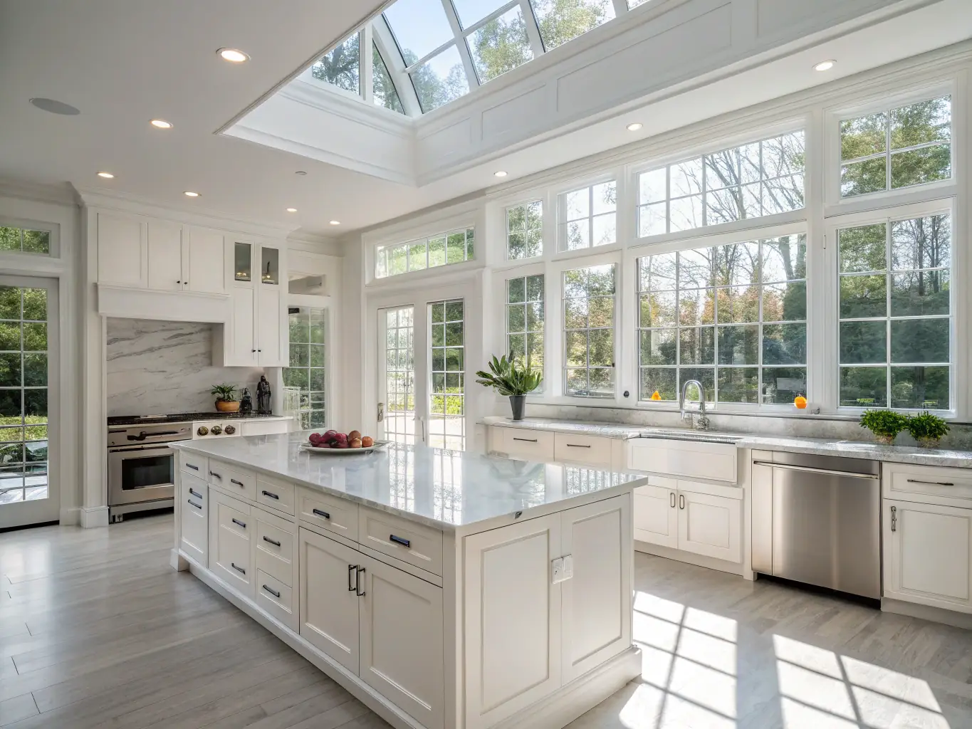 An image showing a clean kitchen with no signs of roaches, representing effective roach control.