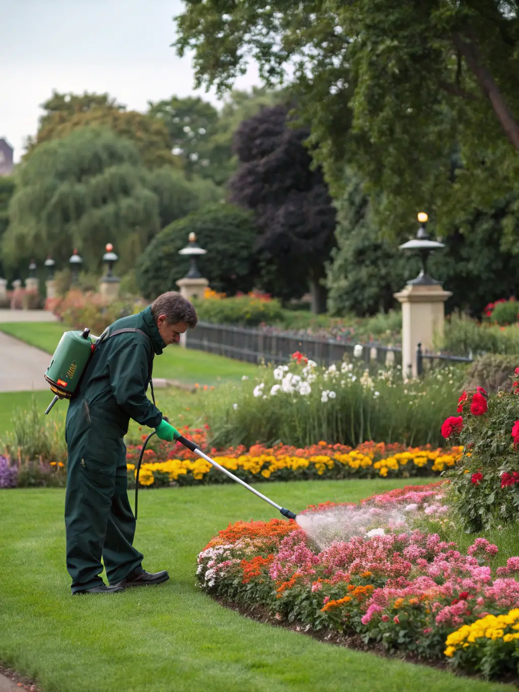 A visual representation of effective pest control, showing a treated area free from pests, demonstrating the efficacy of Span Shield's products.